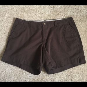 Chocolate brown shorts